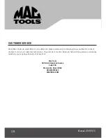 Preview for 119 page of MAC TOOLS MDT 10 Operator'S Manual