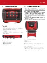 Preview for 1 page of MAC TOOLS Mentor Touch ET750 Quick Start Manual