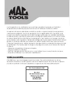 Preview for 13 page of MAC TOOLS MHL600 Operation And Maintenance Manual