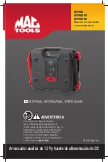 Preview for 11 page of MAC TOOLS MTPROA Operation And Maintenance Manual