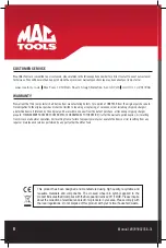 Preview for 8 page of MAC TOOLS MTPROG Operation And Maintenance Manual