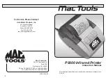 Preview for 1 page of MAC TOOLS P9300 Instruction Manual