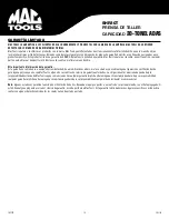 Preview for 14 page of MAC TOOLS SHP20T Owner'S Manual