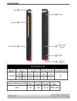 Предварительный просмотр 3 страницы MAC TOOLS STL500M Operation And Maintenance Manual