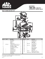 Preview for 5 page of MAC TOOLS WD1500A Owner'S Manual