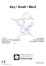 MAC3 Key User Manual предпросмотр