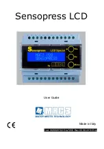 MAC3 Sensopress LCD User Manual preview