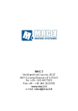 Предварительный просмотр 20 страницы MAC3 WEM2C18B100000 Instruction And Installation Manual