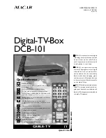 Macab DCB-101 User Manual preview