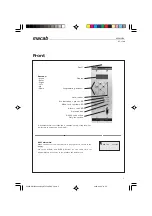 Preview for 3 page of Macab DT-1700 Manual