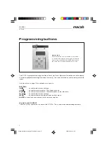 Preview for 6 page of Macab DT-1700 Manual