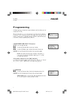 Preview for 8 page of Macab DT-1700 Manual