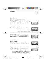 Preview for 11 page of Macab DT-1700 Manual