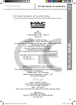 Preview for 45 page of MacAllister MCS2400 Manual