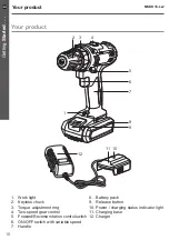 Preview for 16 page of MacAllister MSDD18-Li-2 Original Instructions Manual