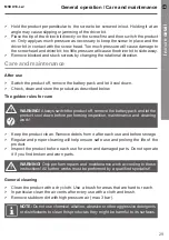 Preview for 29 page of MacAllister MSDD18-Li-2 Original Instructions Manual