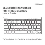 Preview for 1 page of Macally BTMINIKEY User Manual