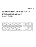 Macally BTMLUXKEY User Manual preview