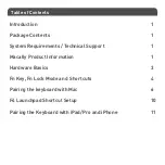 Preview for 2 page of Macally BTSOLARKEY User Manual