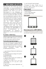 Предварительный просмотр 6 страницы Macally LAMPCHARGE User Manual