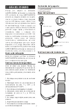 Предварительный просмотр 8 страницы Macally LAMPCHARGESQ User Manual