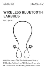 Macally MBTBUDS User Manual preview