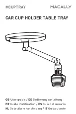 Предварительный просмотр 1 страницы Macally MCUPTRAY User Manual