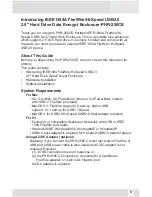 Preview for 5 page of Macally PHR-250CE User Manual