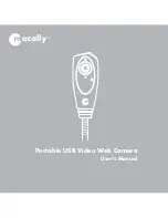 Macally Portable USB Video Web Camera User Manual preview