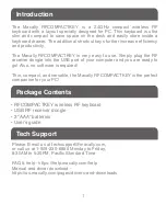 Preview for 2 page of Macally RFCOMPACTKEY User Manual