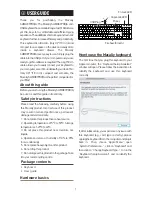 Preview for 2 page of Macally SLIMKEYPRO User Manual