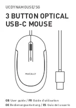 Macally UCDYANMOUSE User Manual preview