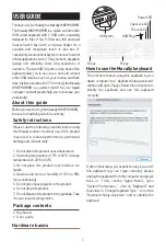 Preview for 2 page of Macally WKEYHUBMB User Manual