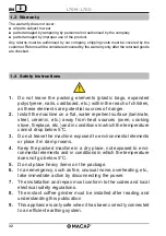 Preview for 32 page of MACAP L70M User And Maintenance Manual