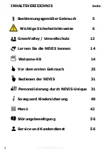 Preview for 4 page of MACCHIAVALLEY NEVIS Manual