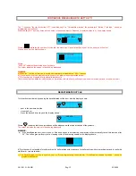 Preview for 12 page of MACCHIAVALLEY Tasman-Denali Installation And Use Manual