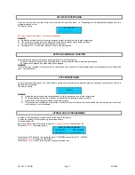 Preview for 13 page of MACCHIAVALLEY Tasman-Denali Installation And Use Manual