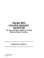 MacDon 802 Operator'S Manual preview