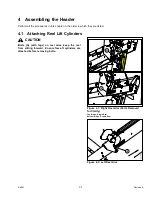 Предварительный просмотр 39 страницы MacDon D125X Assembly Instructions Manual