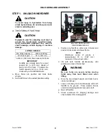 Предварительный просмотр 11 страницы MacDon M100 Unloading And Assembly Instructions