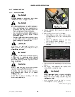 Preview for 65 page of MacDon M105 2011 Operator'S Manual