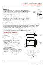 Preview for 3 page of Macdonald BR100-SSR-R Installation Instructions