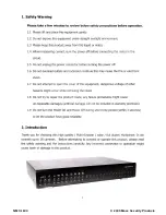 Preview for 3 page of Mace 16-CH Color Full Duplex Multiplexer NMC-1600 Instruction Manual