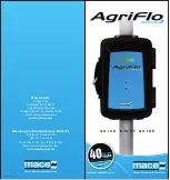 Mace AgriFlo 3 Series Quick Start Manual предпросмотр