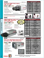 Предварительный просмотр 24 страницы Mace CAM-50MH Brochure