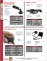 Предварительный просмотр 38 страницы Mace CAM-50MH Brochure