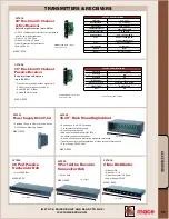 Предварительный просмотр 61 страницы Mace CAM-50MH Brochure