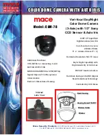 Mace CAM-78 Specifications preview