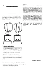 Предварительный просмотр 3 страницы Mace MACALLY HRSTRAPMOUNT2 User Manual