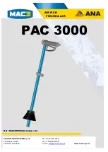 Предварительный просмотр 1 страницы Mace PAC 3000 Manual